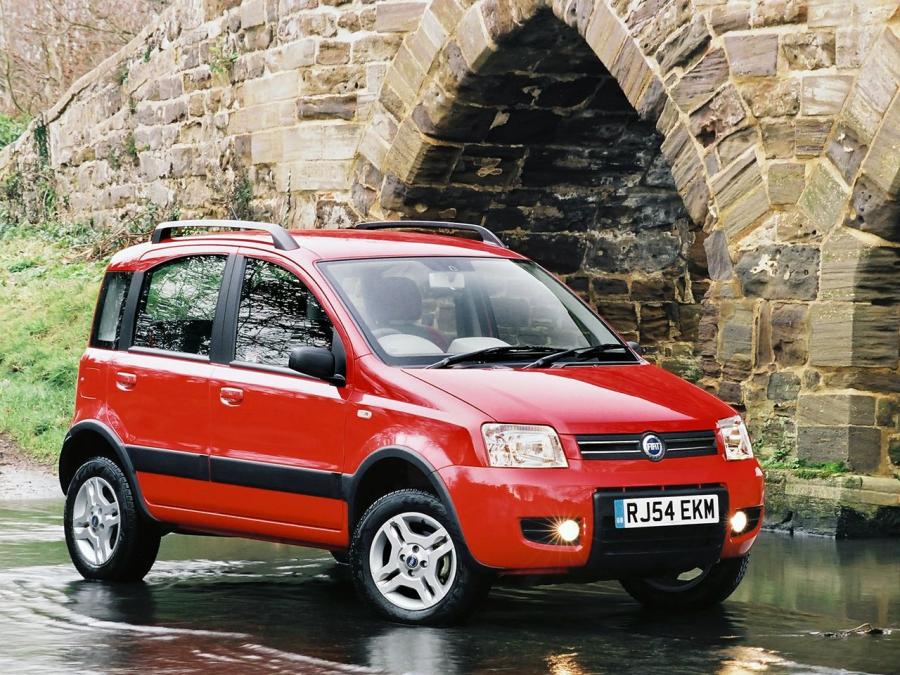  Fiat Panda 4x4 Climbing 2005 года  (UK) (фото 6 из 16)